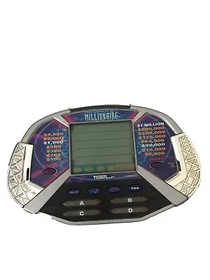 £8.27 • Buy Who Wants To Be A Millionaire- Electronic Handheld- 2000 Tiger With Cartridge