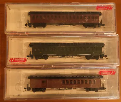 Custom Boston And Maine + Maine Central Heavyweight Passenger Train N Scale • $59