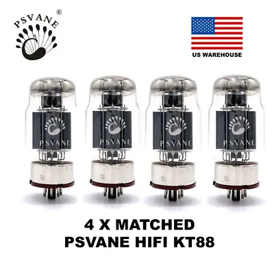 4 X MATCHED KT88 PSVANE HIFI Vacuum Tube Valve Replace 6550 KT88/C Tubes • $199