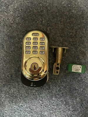 Yale YRD210-ZW-605 Real Living Z-wave Electronic Deadbolt Lock Polished Brass • $13.68