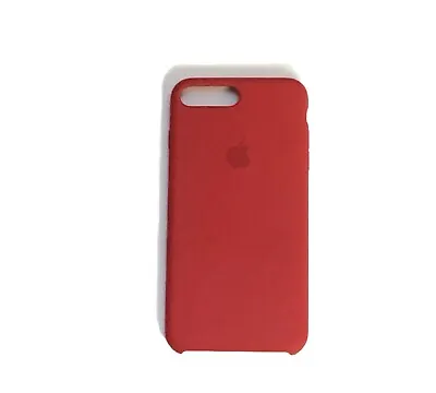 Genuine Apple IPhone 8 Plus / IPhone 7 Plus Silicone Case Product RED Unboxed • £7.99