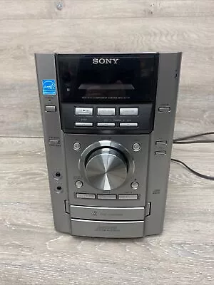 Sony Mini HiFi Component Stereo MHC-EC70 3 CD Changer Cassette AM/FM Radio Works • $85
