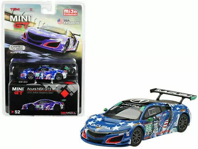 $8.99 • Buy Mini Gt Acura Nsx Gt3 #86 Uncle Sam 2017 Imsa Watkins Glen Usa 1/64 Mgt00052