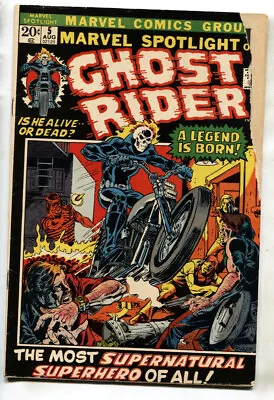 Marvel Spotlight #5 -1st Appearance Ghost Rider Comic 1972 Marvel-bronze-age • $756