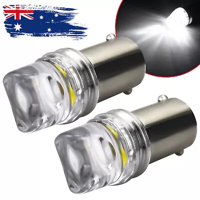 2x 12v Ba9s Led Light 2835 Bayonet Park Interior Car Ute 4wd Globe T4w 1895 • $6.99