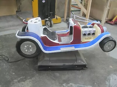 Coin Operated Vintage Antique Hot Rod Race Car Kiddie Ride  • $1000