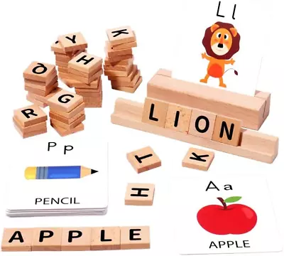 Educational Toys For 3 4 5 Year-Old Boys Gift Matching Letter Game Preschool... • $34.04