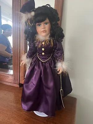 Gorgeous Porcelain Doll VTG Mundia Collection  Violette  With Original Tag • $30