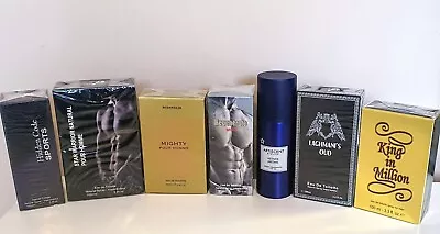 7 X Men's Aftershave Gift Set For Him Joblot Oud Perfume New Big Bundle Rp C£55+ • £23.37