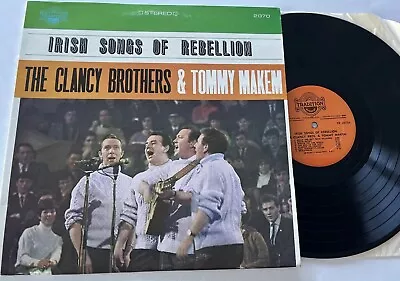 The Clancy Brothers & Tommy Makem Irish Songs Of Rebellion Vinyl LP • $11.99