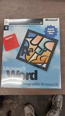 Microsoft Word Version 7.0 Boxed Software In Plastic Wrap • $44.99