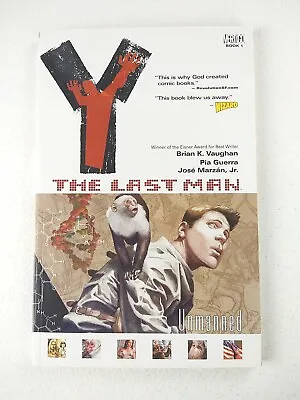 Y The Last Man Volume #1 TPB Collects #1-5 (2002 Vertigo) Unmanned Brian Vaughan • $8.99