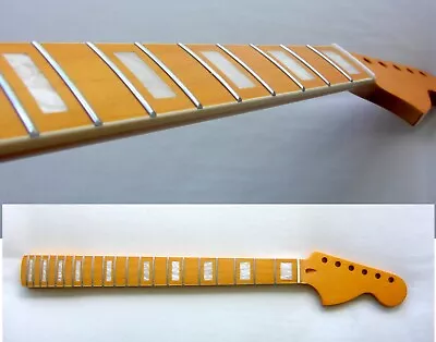 JAZZMASTER CBS Guitar Neck /Jumbo Frets/MOP Block Inlay Fits/Warmoth Fender .. • $147