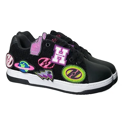 Heelys Split Patches Skate Shoes - Size UK 1/2 - Black - SALE WAS £65! • £39.95