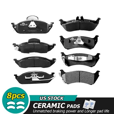 Front Rear Disc Ceramic Brake Pads Fit For Mercedes Benz ML320 ML350 ML430 • $46.28