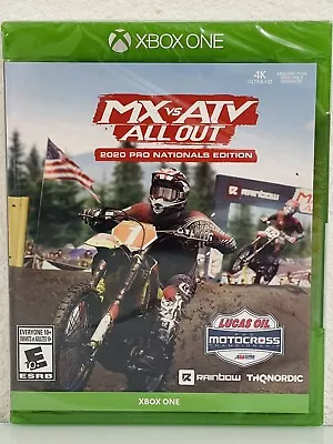 MX Vs ATV All Out 2020 Pro Nationals Edition Xbox One Brand New Sealed • $9.99