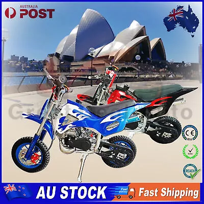 Upgraded Mini Dirt Bike Kids Pocket 2 Stroke Motorcycle Monkey Atv Toys 49cc • $390