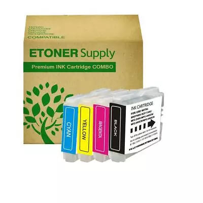 4pack LC51 Ink Set Fits  MFC-240C MFC-230C DCP-130C MFC-685CW Printer • $11.39