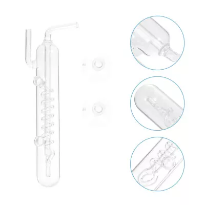 Spiral Bubble Recorder Glass Aquarium Fish Diffuser • $11.61