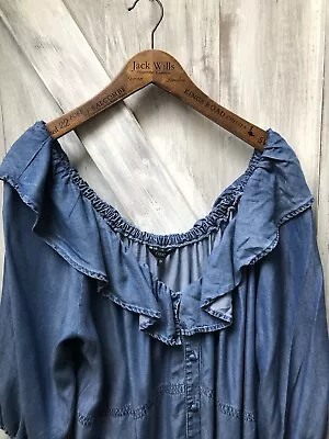 Next Denim Dress - Size 20 - New • £9.99