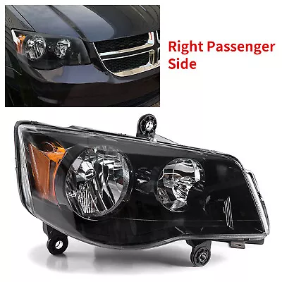 Right Headlight Fits 2008-2016 Chrysler Town & Country 11-20 Dodge Grand Caravan • $55