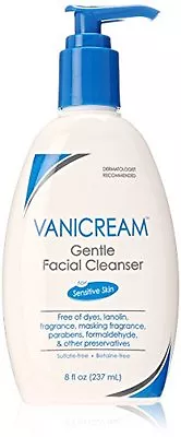 Vanicream Liquid Basic Cleansing Gentle Facial Cleanser 8 Oz • $12.51