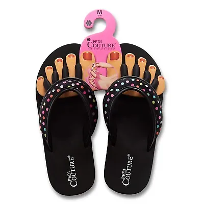 Pedi Couture Toe Separator Sandals For Women- Pedicure/Yoga Sandal- Arch Support • $21.95