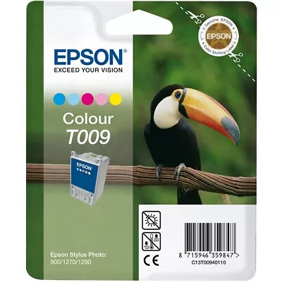 £17.99 • Buy Genuine Original Epson T009 Colour Ink Cartridge C13T00940210 5-Colour 66ml 