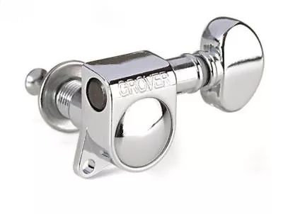 Grover 3+3 Mid-Size Rotomatic Tuner 3X3 Chrome For Gibson Epiphone LP SG Guitar • $49.99