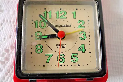 Alarm Clock Voyage Antique Hangarter Quartz Alarm With ((Or For Pieces • $8.13
