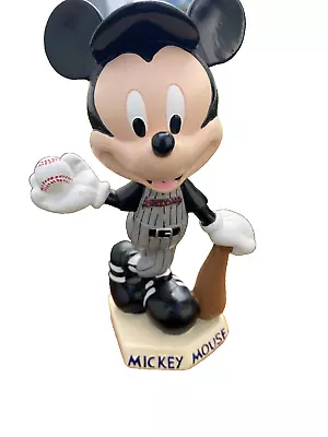 DISNEY Mickey Mouse Mickey At Bat Arizona Diamondbacks Bobblehead EUC • $23.99
