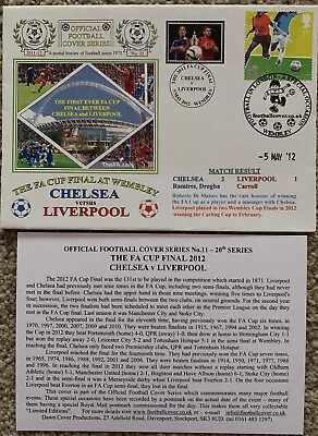 £6.95 • Buy Chelsea V Liverpool FA Cup Final 2012 Dawn First Day Cover