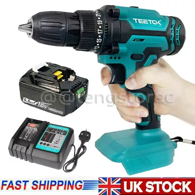 For Makita DHP482Z 18v LXT Li-Ion Cordless 2-Speed Combi Drill LED EX DHP456Z  • £72.99