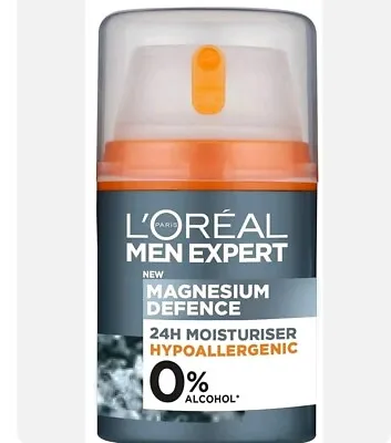 L'Oreal Men Expert Sensitive Skin Moisturiser Magnesium Defence Hypoallergenic • £7.99
