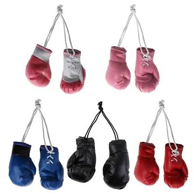 Miniature Mini Boxing Gloves Punching Gloves Holiday Christmas Ornament • $7.78