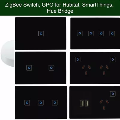 $54 • Buy ZigBee Smart Light Switch Dimmer GPO For SmartThings Google Home Alexa Automatio
