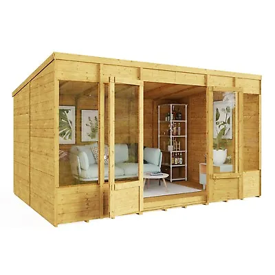 Garden Room Garden Office Summerhouse 8x8 - 16x8 Heavy Duty Wooden T&G BillyOh • £1145