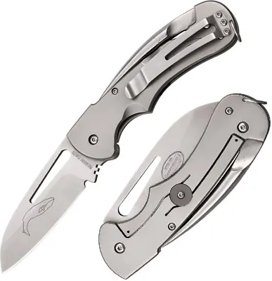 Myerchin Generation Captain Folding Knife 2 5 Stainless Blade Titanium Handle • $109.29