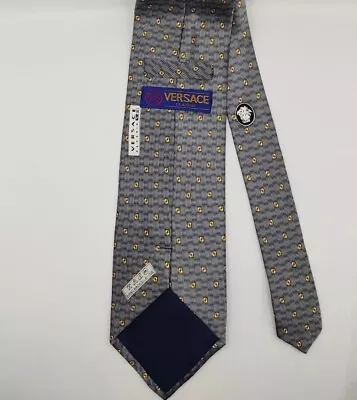 Men's Versace Classic V2 Tie 100% Silk Made In Italy • $24.99