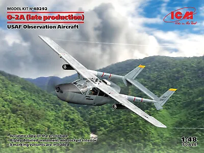 ICM 1/48 Cessna O-2A (late Production) # 48292 • £31.99