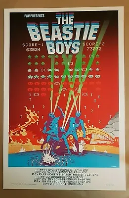 Beastie Boys  Australian Tour Part 2 1999 Reprint Art Dillon Naylor Open Edition • $39