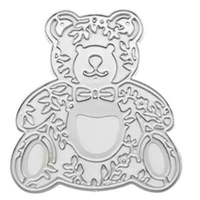 Art Cutting Dies Hollow-out Bear Stencils Embossing Die Cuts For DIY Art Crafts • $14.40