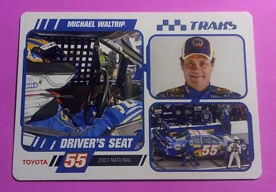 2007 Press Pass Traks Michael Waltrip Driver's Seat NASCAR Insert Card #DS19 • $0.11