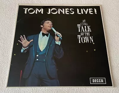 Tom Jones ~ Live! At The Talk Of The Town ~ 1967 Uk 14-track Stereo Vinyl Lp • £14