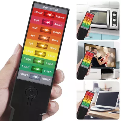 Electromagnetic Radiation Detector Handheld EMF Reader Battery Operated Metel§ • £10.62