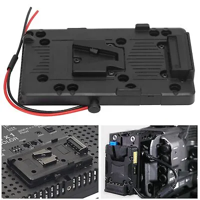 V Mount V‑Lock Battery Plate Adapter For Video Camera W/ D‑Tap Cable BEA • $20.46