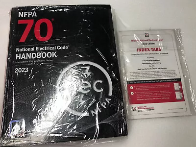 NFPA 70 National Electrical Code Handbook  2023 Edition Index Tab SNEC • $79.99