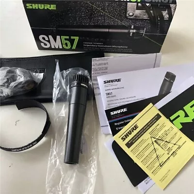 For Shure SM57 SM57-LC Cardioid Dynamic Wired Instrument Microphone UK • £49.99