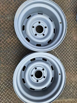 Holden 13x7 Torana Wide Steels EJ EH HD HR LH LX Set 2 Suit Disc Drum Mega Dish  • $375