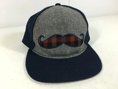 Mustache Snapback Cap Hat • $14.95